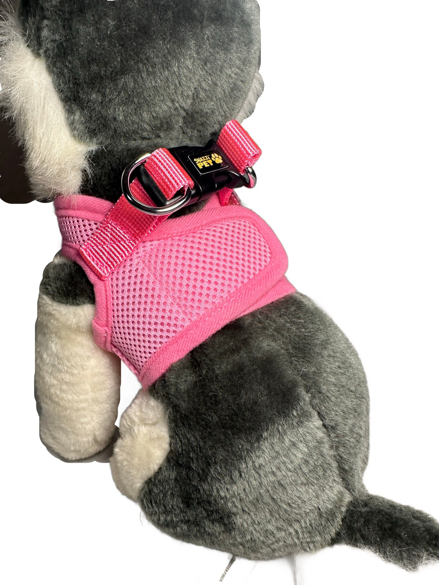 Snazzi Pet No Pull Soft Comfy Step in Vest Harness for Tiny Dogs Cats